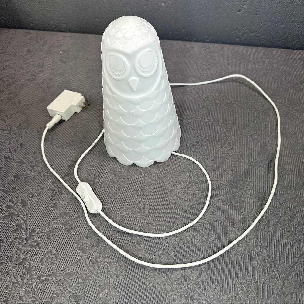 IKEA Owl Solbo Table Lamp White 9